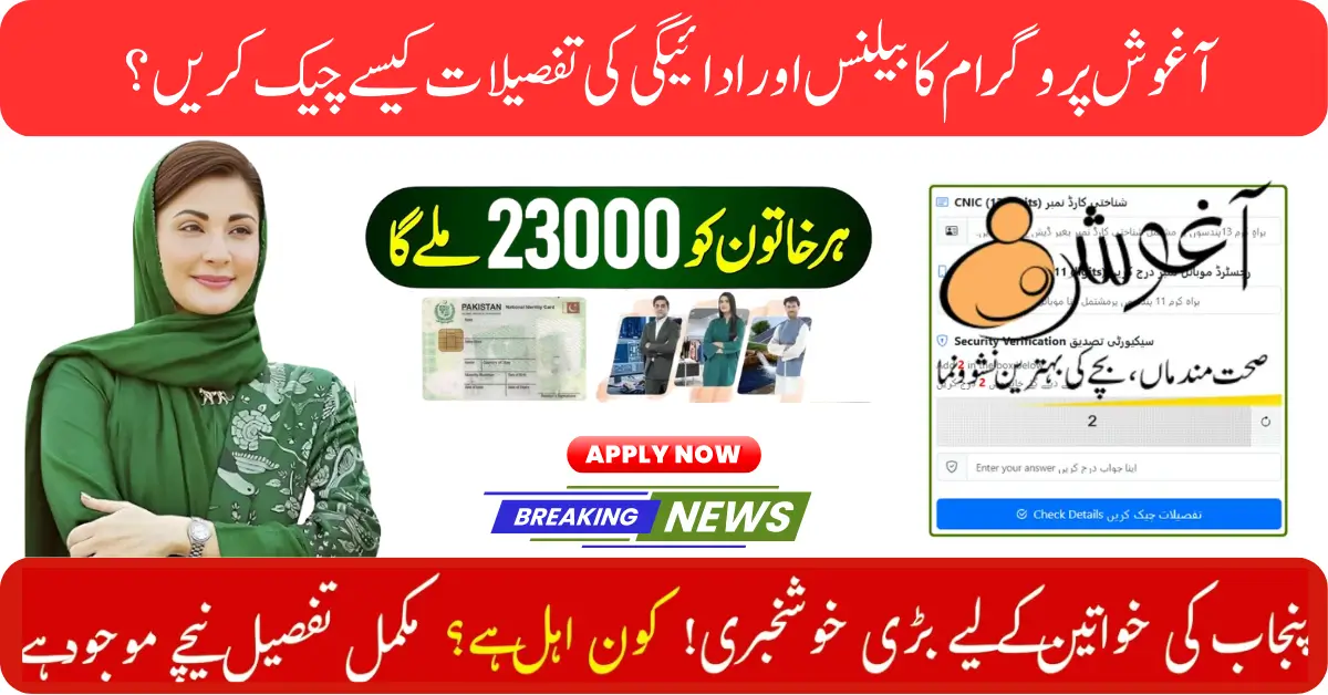 Aghosh Program in Punjab: Online Registration and Balance Details