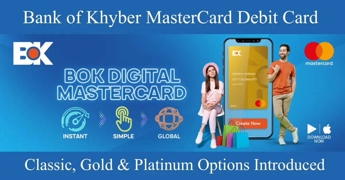 Bank of Khyber Launches MasterCard Debit Card Portfolio Classic, Gold & Platinum Options Introduced