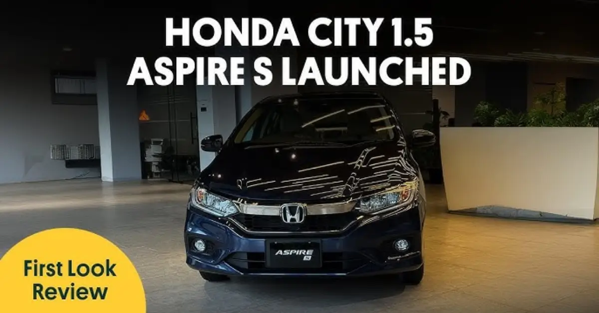 Honda City Aspire S Pakistan, Stylish Design, Modern Features, & Colors