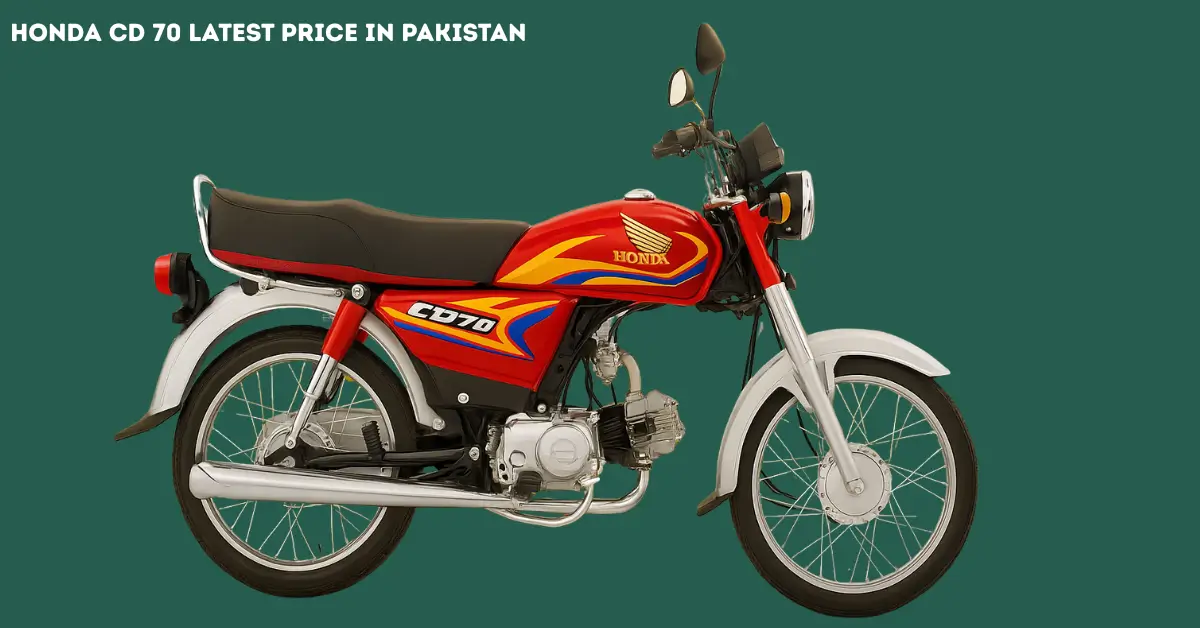 Official Honda CD 70 2025 Cost in Pakistan – New Model Insights