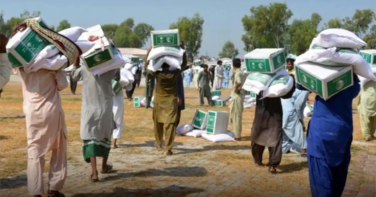 Punjab Flood Victims Receive 10,000 Food & Shelter Packages from KSrelief