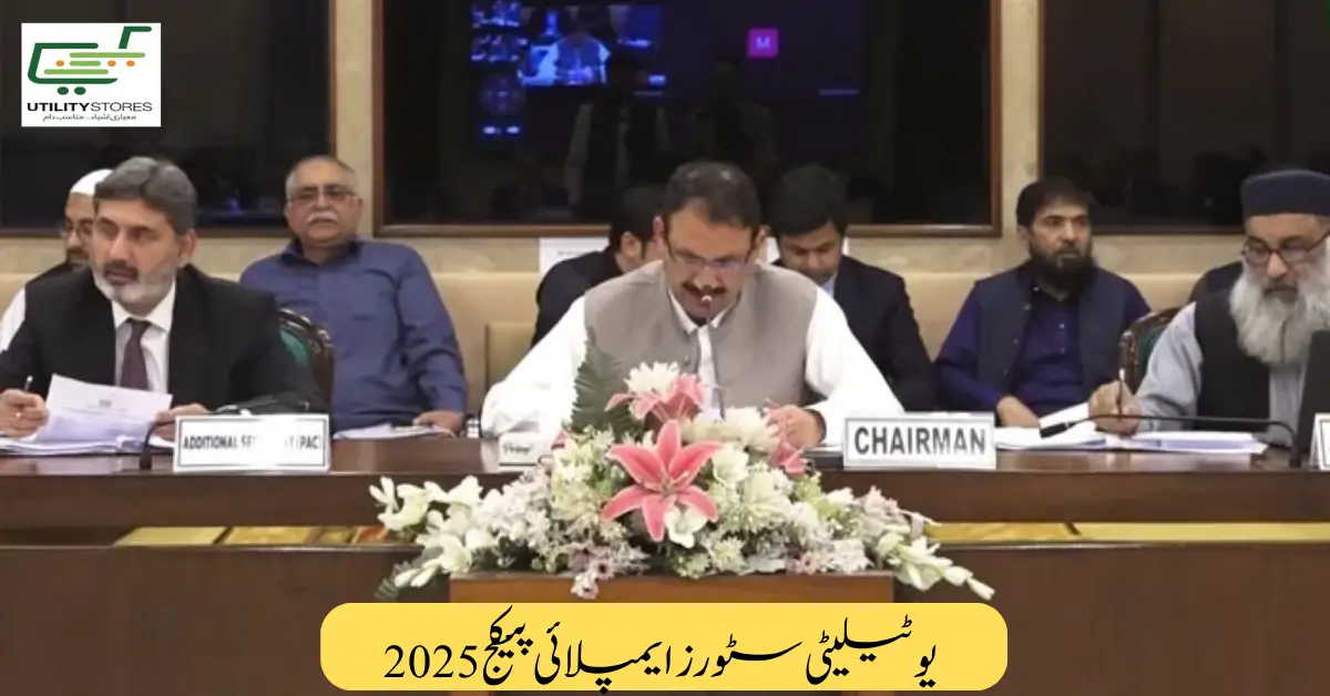 Utility Stores Employee Package 2025 Senate Reviews Rs25.25bn Relief Plan for Rightsized Staff Payments