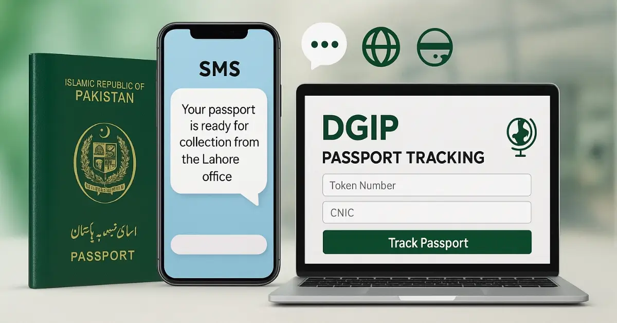 DGIP Passport Tracking 2025 Step-by-Step Guide to Check Application Status Online & via SMS