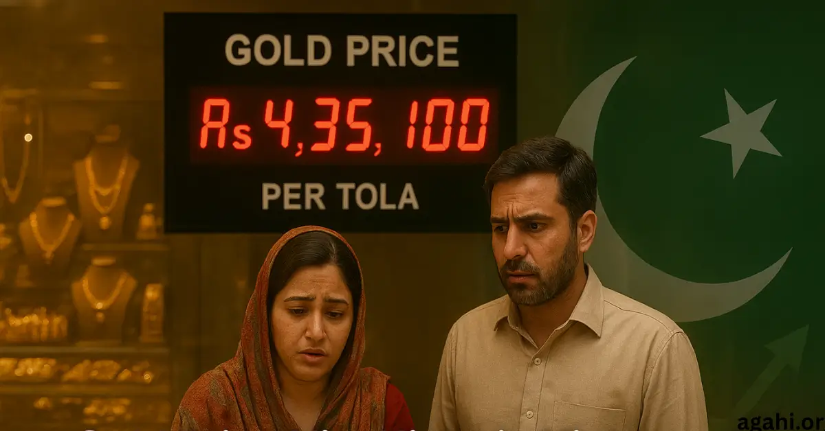 Gold Price Hits Historic High Middle Class Struggles as Per Tola Price Reaches Rs 4,35,100