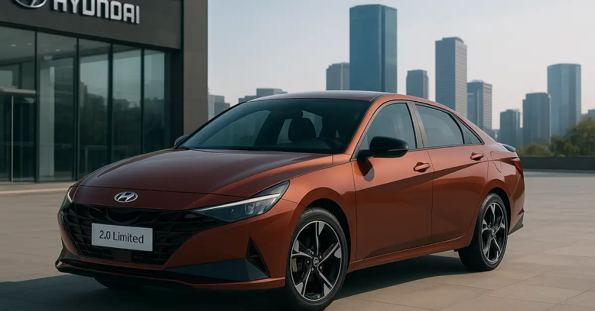 Hyundai Elantra 2.0 Limited Edition Debuts in Pakistan with Luxury Upgrades & Modern Tech