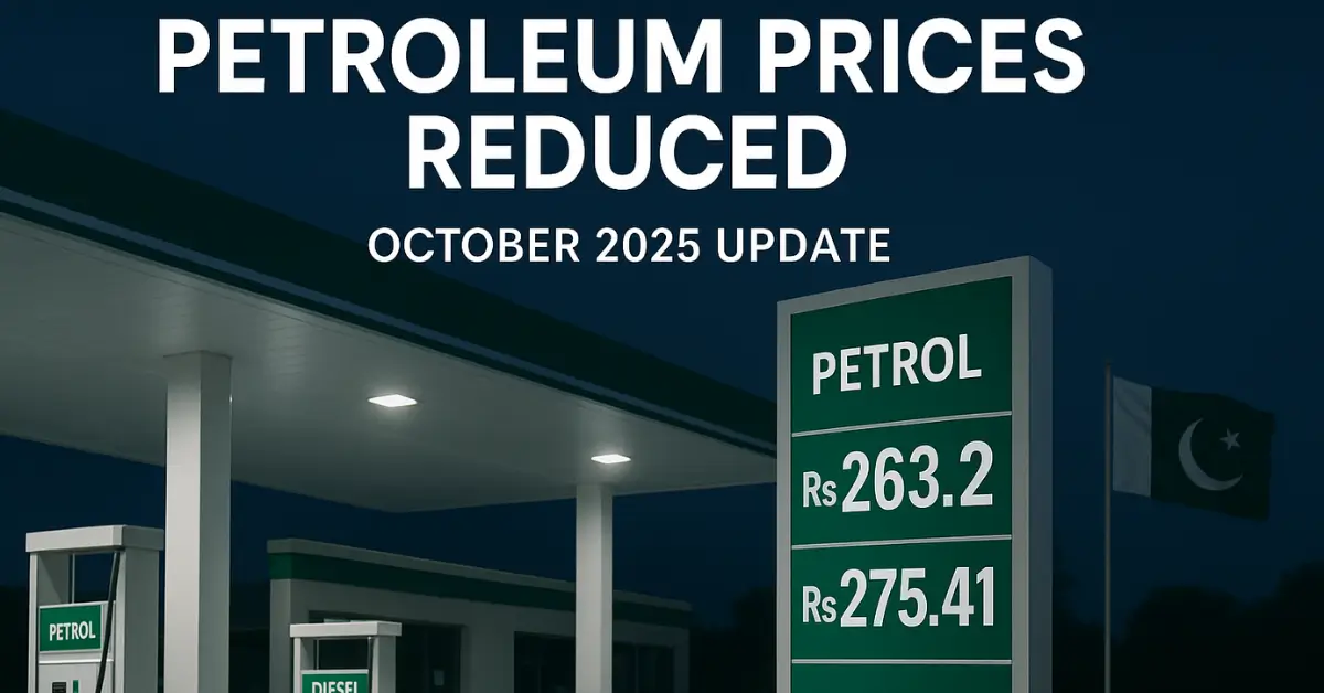 Petrol Prices Slashed in Pakistan Government Announces Rs5.66 Per Litre Cut for Next Fortnight