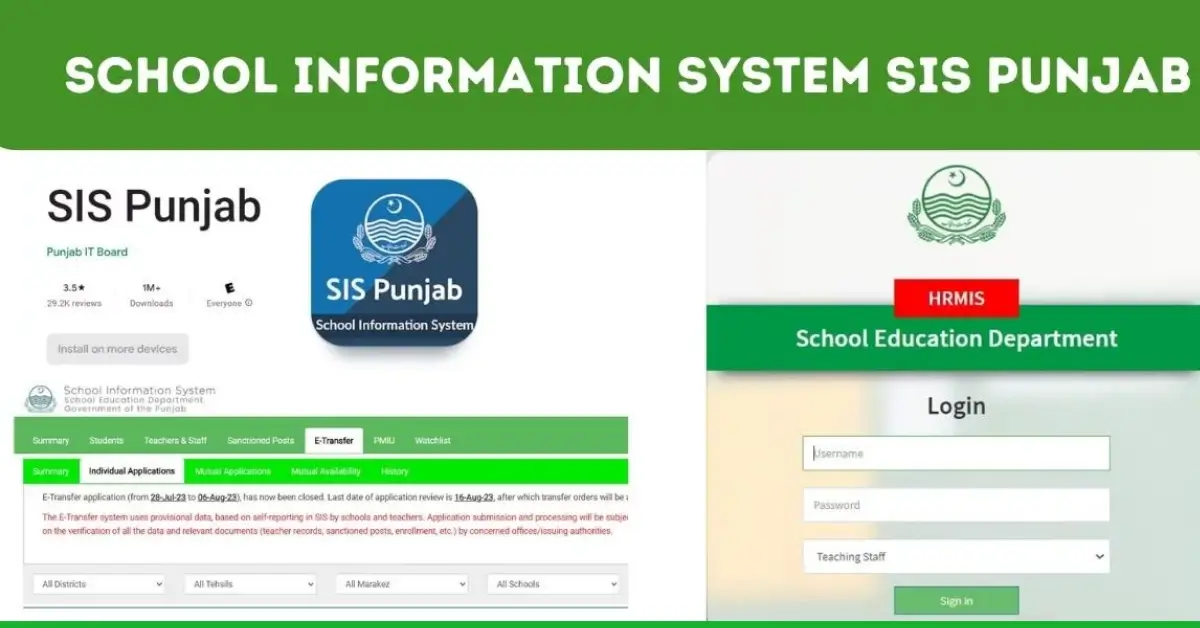 Punjab Govt Approves Transfer of 11,000 Teachers via SIS App – Complete Process Explained