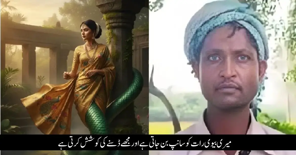 Unbelievable Case in Uttar Pradesh Man Claims His Wife Shape-Shifts into a Snake